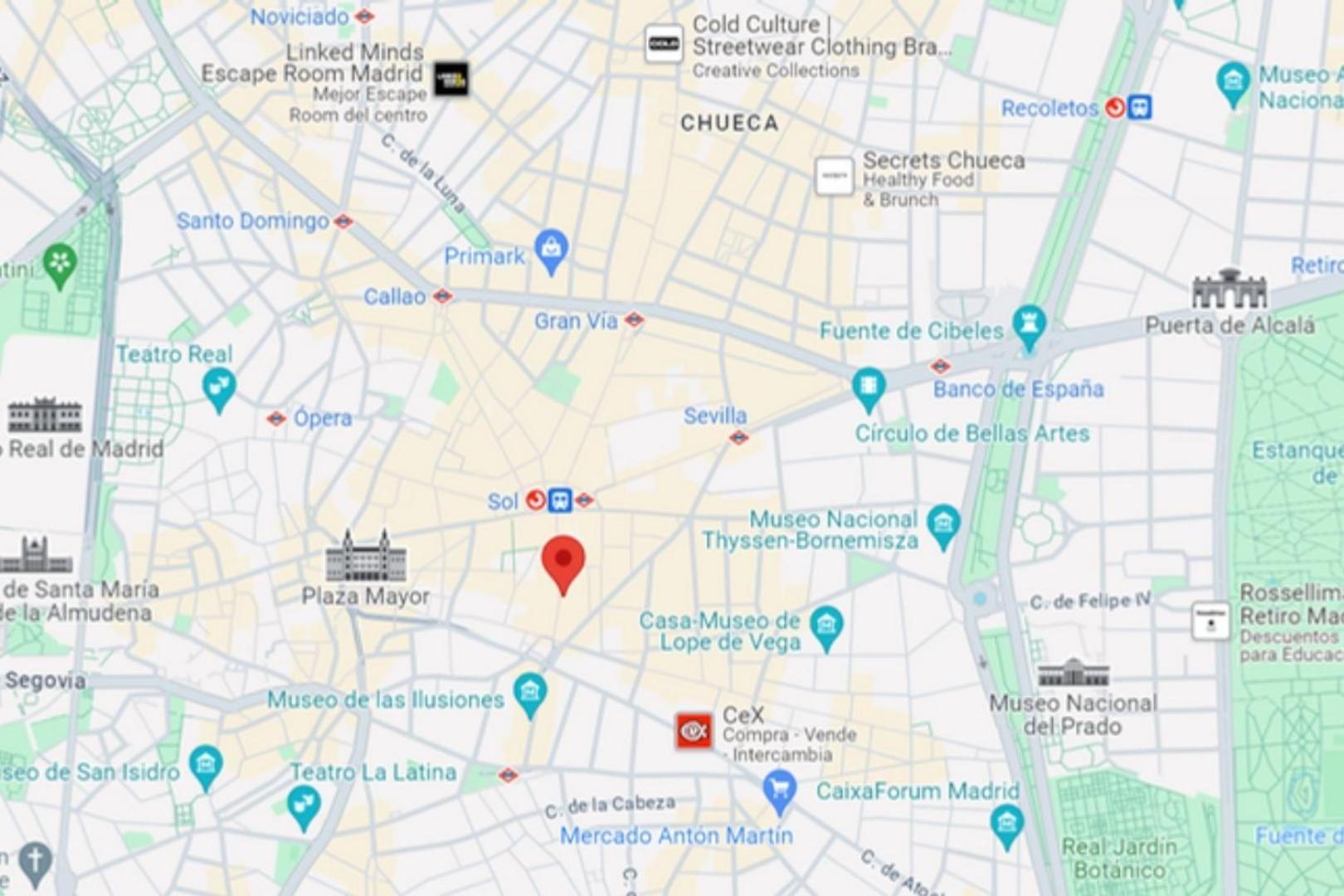 Apt 1Hab 3Px Calle Carretas-Puerta D Sol - Sin Ascensor Madryt Zewnętrze zdjęcie